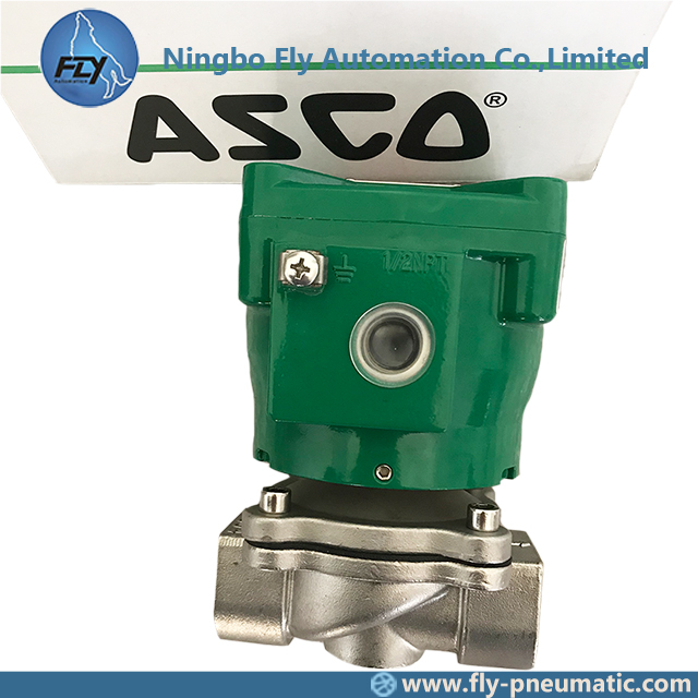 NFETG210D189 G210D189 ASCO 210 Series 1" DN25 Stainless Steel High Flow General Service Solenoid Valve