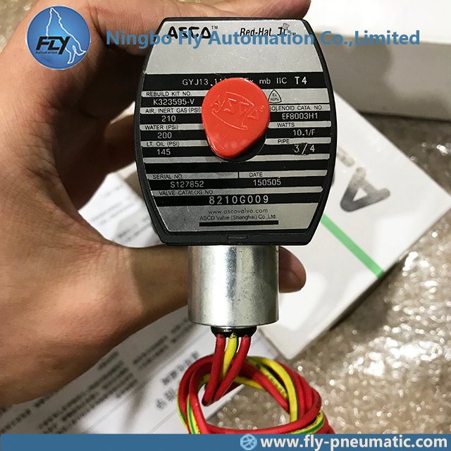 8210G009 EF8210G009 ASCO 8210 series Explosion Proof 3/4" DN20 Brass