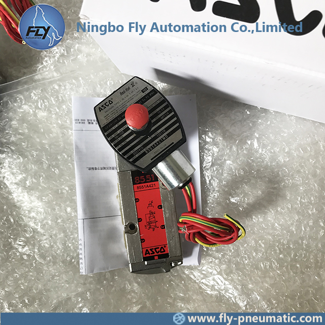 8551A421 EF8551A421 ASCO 8551 series Explosion Proof Pilot Operated High Flow Inline Spool Valve