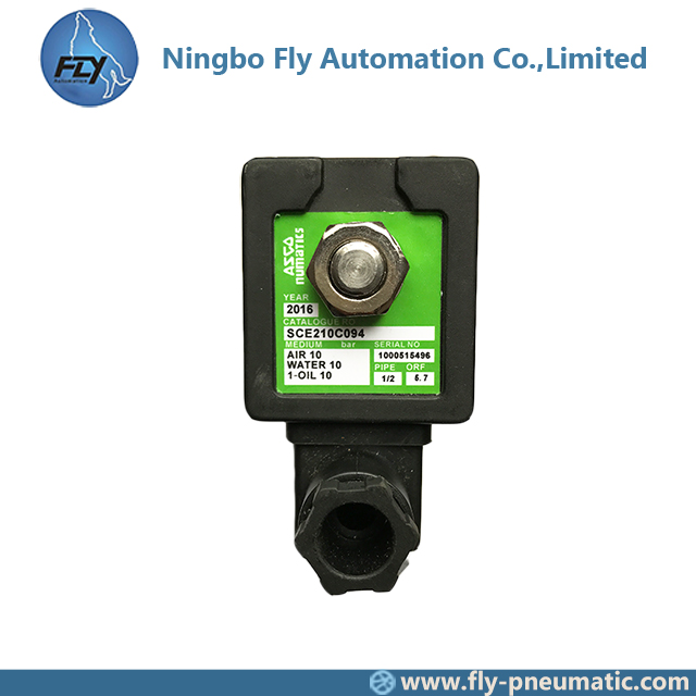 SCE210C094 E210C094 ASCO 210 Series 1/2" Brass Body Hung Diaphragm Solenoid Valve