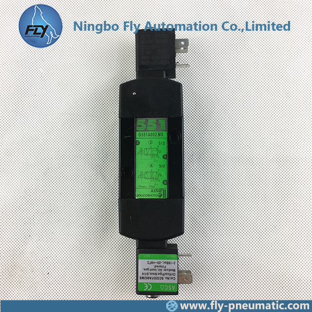 SCG551A002MS G551A002 ASCO 551 Series 1/4 inch Aluminium General Service Solenoid Valve