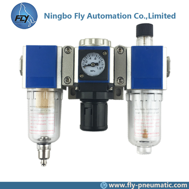 GC300-08 GC300-10 GC300-15 precision air Airtac Preparation unit GC series Aluminum alloy Filter regulator lubricator