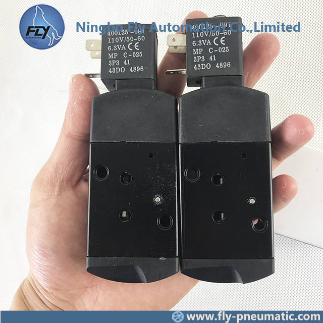 ASCO WT8551A001MS-120VAC 3-Way 1/4" Gen Serv Inline Spool AL Single Solenoid 