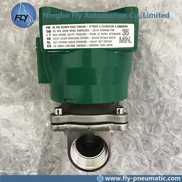 NFETG210D189 G210D189 ASCO 210 Series 1" DN25 Stainless Steel High Flow General Service Solenoid Valve