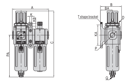 Drawing GFC300 GFC400