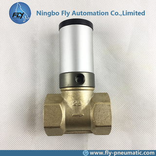 Q22HD-25 Actuator control valve Q22HD Series PTFE Seals 2/2 1 inch Pipe Valve Shut-off valve Copper