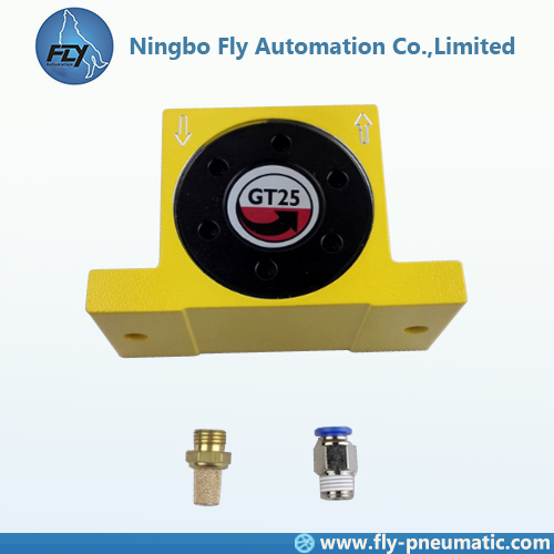 GT25 Pneumatic Vibrator - 1/4" Thread Air Turbine Vibrator For Industrial Applications