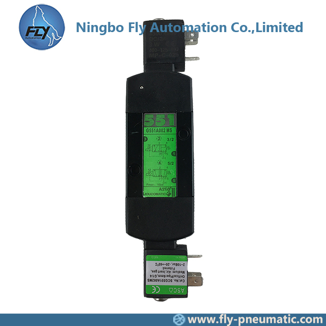 SCG551A002MS G551A002 ASCO 551 Series 1/4 inch Aluminium General Service Solenoid Valve