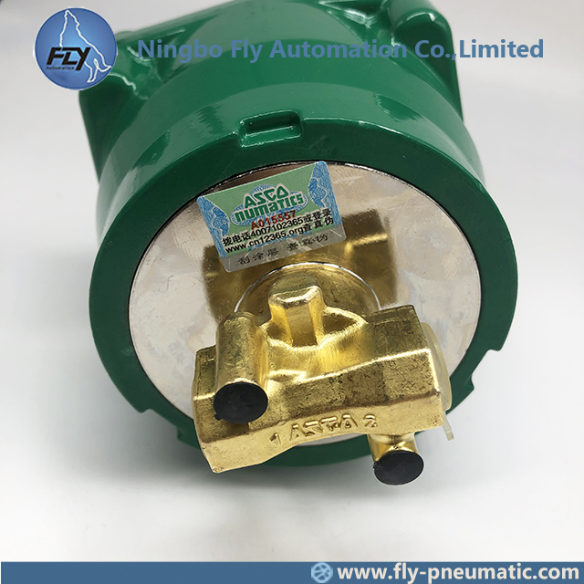 NFFBB262D232V ASCO 262 Series 1/4" Brass Body Normally Closed Explosion Proof Solenoid Valve