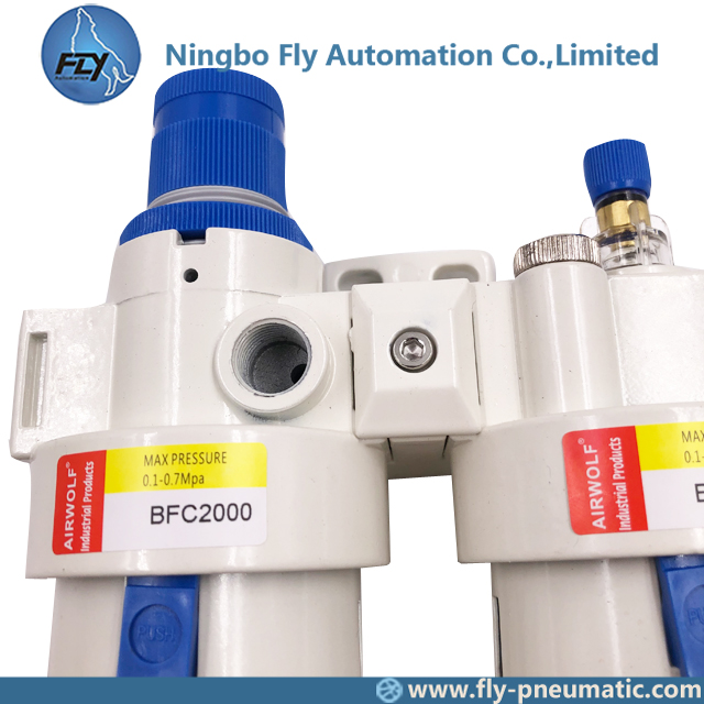 BFC2000 Airtac Preparation control unit 1/4" BFC series Air source precision Regulator filter