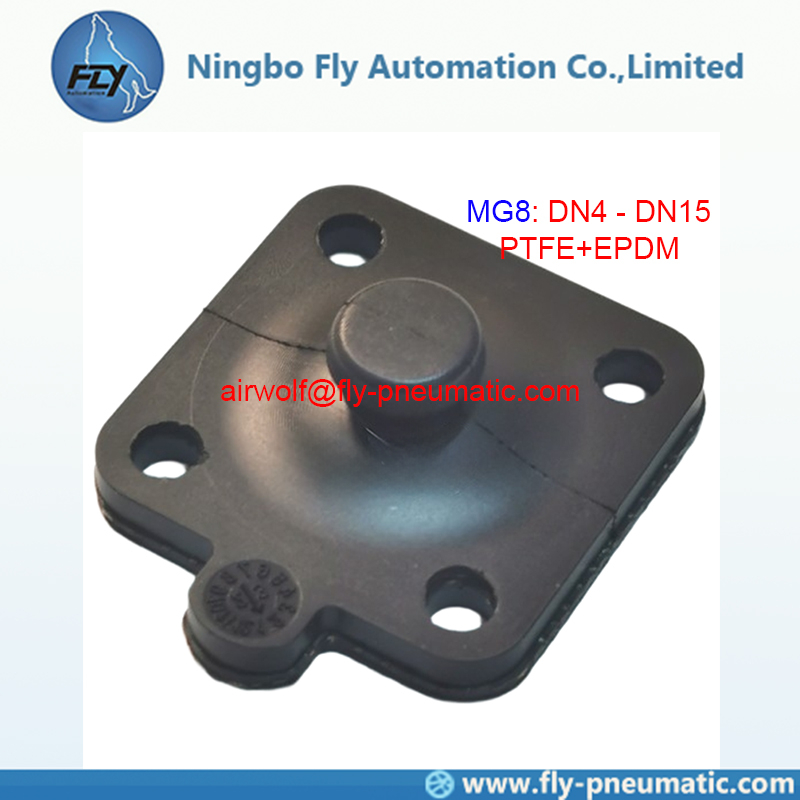 GEMU MG8 PTFE + EPDM Diaphragm Valve Repair Kit